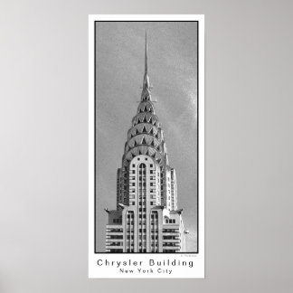 Chrysler Building/New York City Poster