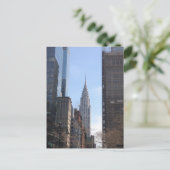 Chrysler Building New York City Skyscraper Midtown Briefkaart (Staand voorkant)