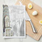 Chrysler Building New York City Theedoek (Quarter Fold)