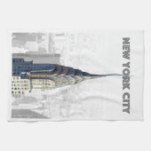 Chrysler Building New York City Theedoek (Horizontaal)