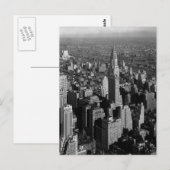 Chrysler Building New York Manhattan Briefkaart (Voorkant / Achterkant)