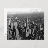 Chrysler Building New York Manhattan Briefkaart (Voorkant / Achterkant)