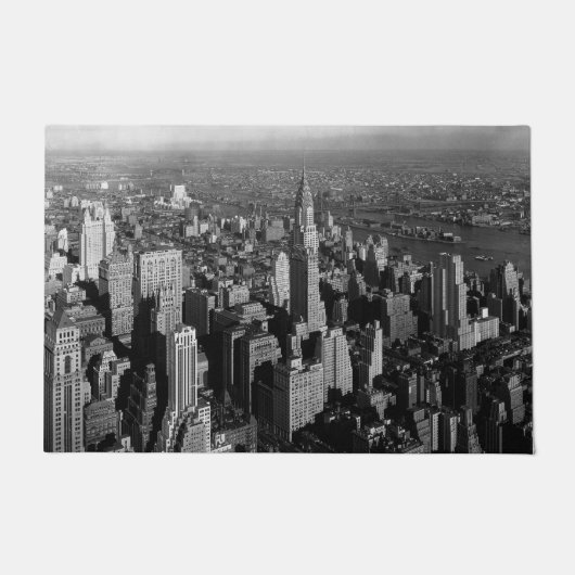 Chrysler Building New York Manhattan Deurmat (Voorkant)