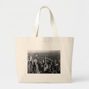 Chrysler Building New York Manhattan Grote Tote Bag