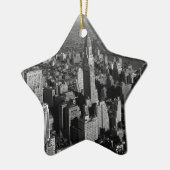 Chrysler Building New York Manhattan Keramisch Ornament (Links)