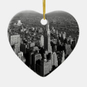 Chrysler Building New York Manhattan Keramisch Ornament (Voorkant)