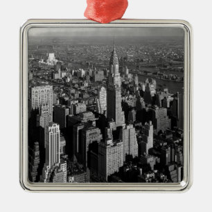 Chrysler Building New York Manhattan Metalen Ornament