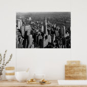 Chrysler Building New York Manhattan Poster (Keuken)