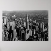 Chrysler Building New York Manhattan Poster (Voorkant)