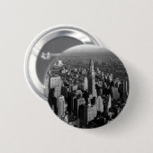 Chrysler Building New York Manhattan Ronde Button 5,7 Cm (Voorkant /achterkant)