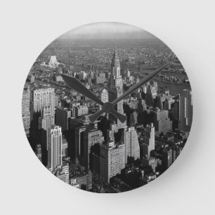 Chrysler Building New York Manhattan Ronde Klok