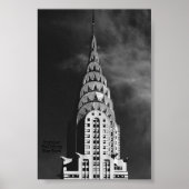 Chrysler Building New York Poster (Voorkant)