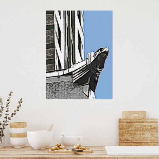 Chrysler Building, New York Poster (Keuken)
