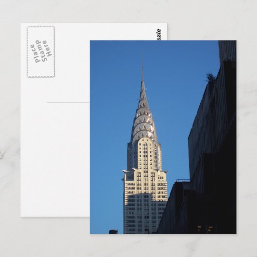 Chrysler Building NYC Briefkaart (Voorkant / Achterkant)