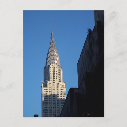 Chrysler Building NYC Briefkaart (Voorkant)