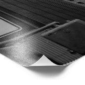 Chrysler Building PHOTO PRINT B&W Foto Afdruk (Hoek)