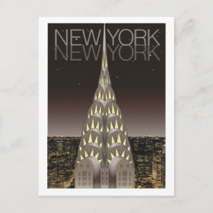 Chrysler Building Post Card Briefkaart