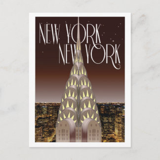 Chrysler Building Post Card Briefkaart