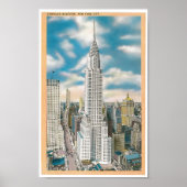 Chrysler Building Poster (Voorkant)
