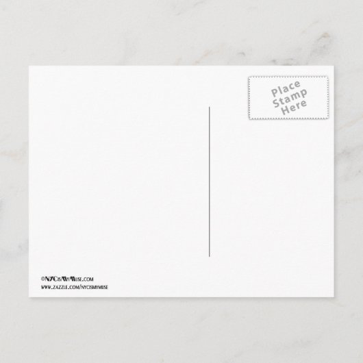 Chrysler Building Save the Date Grijs Zilver BW Aankondigingskaart (Achterkant)