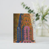 Chrysler Building Top Closeup #1 Briefkaart (Staand voorkant)
