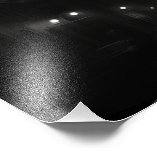 Chrysler Building Zwart-wit Foto Afdruk (Hoek)