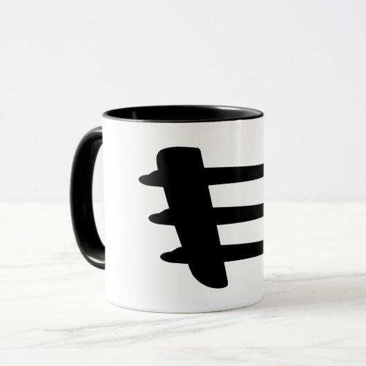 Chrysler Crossfire Side Strake Coffee Mok (Voorkant links)