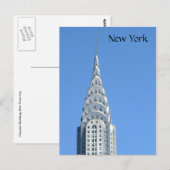 chrysler deco ny briefkaart (Voorkant / Achterkant)