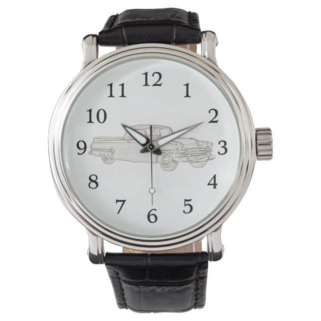 Chrysler DeSoto Coupe Utility Horloge (Voorkant)