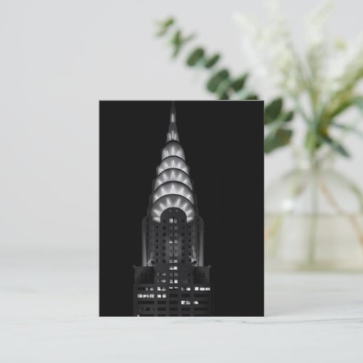 Chrysler die briefkaart bouwen (Staand voorkant)