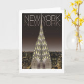 Chrysler die Wenskaart bouwen Kaart (Gele Bloem)