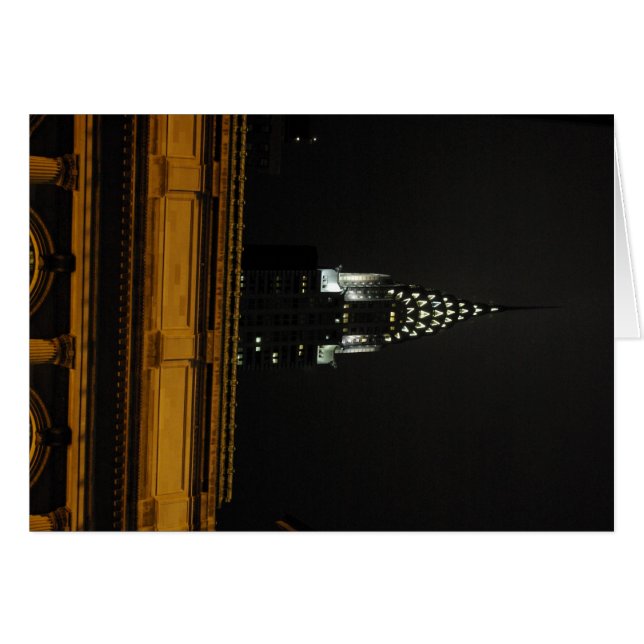 Chrysler-gebouw boven Grand Central (Voorkant Horizontaal)