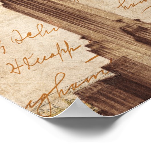  Chrysler-gebouw in New York Poster (Hoek)