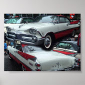 Chrysler klassieke oldtimers poster (Voorkant)