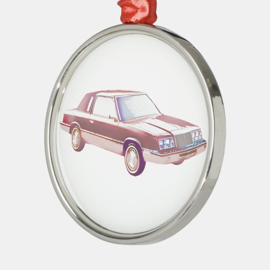 Chrysler LeBaron 1983 Metalen Ornament (Links)