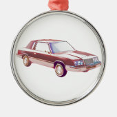 Chrysler LeBaron 1983 Metalen Ornament (Voorkant)