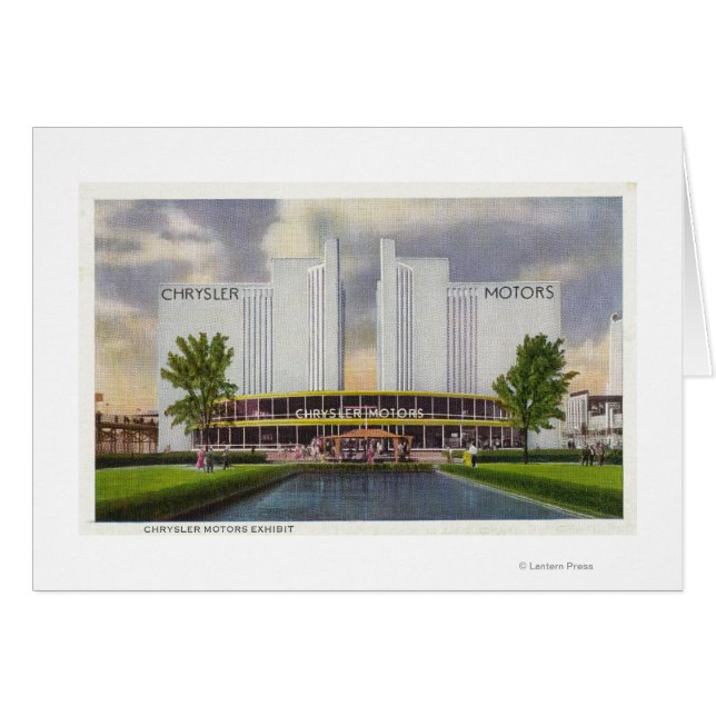 Chrysler Motors Exhibit, Wereldbeurs van 1934 (Voorkant Horizontaal)