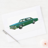 Chrysler New Yorker 1963 Rechthoekige Sticker (Envelop)
