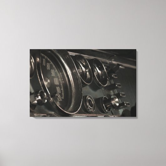 Chrysler New Yorker Dashboard Canvas 1964 (Voorkant)