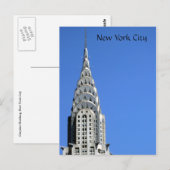 chrysler nyc briefkaart (Voorkant / Achterkant)