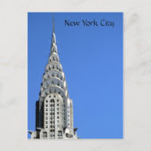 chrysler nyc briefkaart (Voorkant)