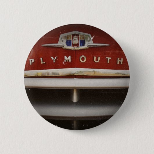 Chrysler Plymouth Ronde Button 5,7 Cm (Voorkant)