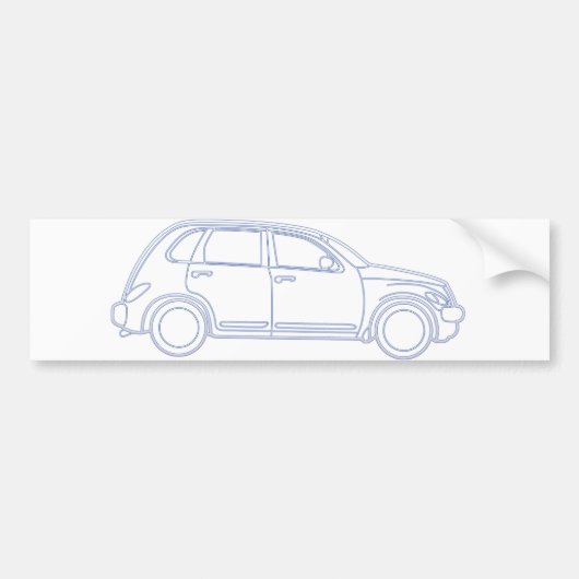 Chrysler PT Cruiser Bumpersticker (Voorkant)