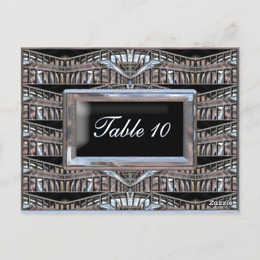 Chrysler-tabelkaart Briefkaart (Achterkant)