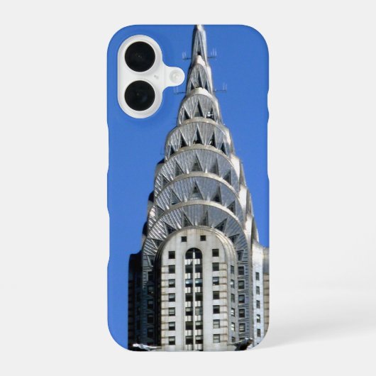 chrysler zilver iPhone 16 hoesje (Achterkant)