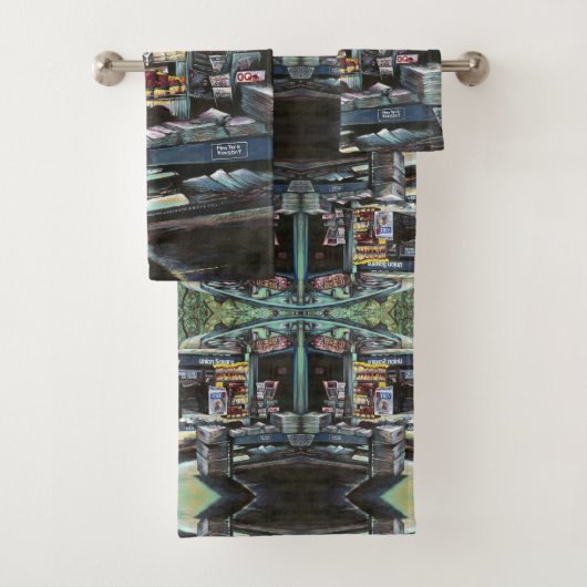 Chrysocolia Morning, Union Square New York City Bad Handdoek (Insitu)