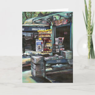 Chrysocolia Morning, Union Square, New York City G Kaart