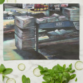 Chrysocolia Morning, Union Square, New York City Theedoek (Gevouwen)