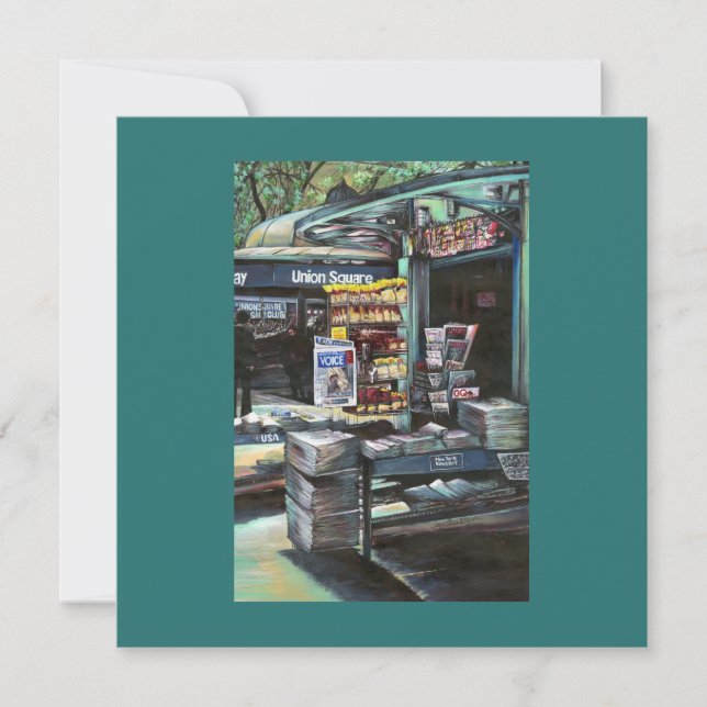 Chrysocolia Morning, Union Square, NYC (Voorkant)