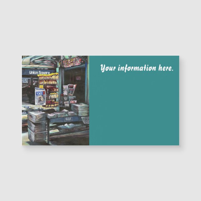 Chrysocolia Morning, Union Square, NYC (Voorkant)